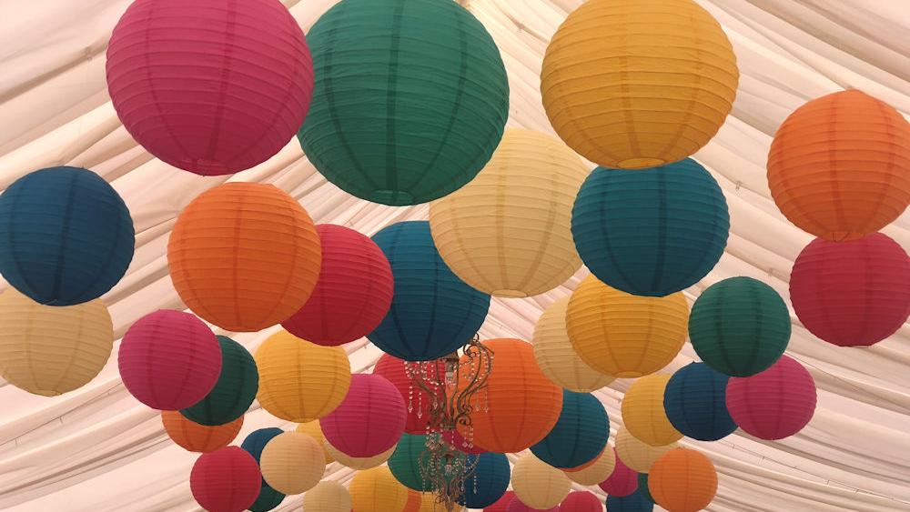 Muggeridge Farm Wedding Lanterns Hanging Lantern Company